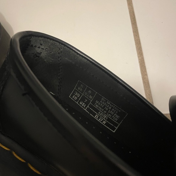 Dr Martens ADRIAN BEX SMOOTH LEATHER TASSEL LOAFERS - Picture 7 of 9